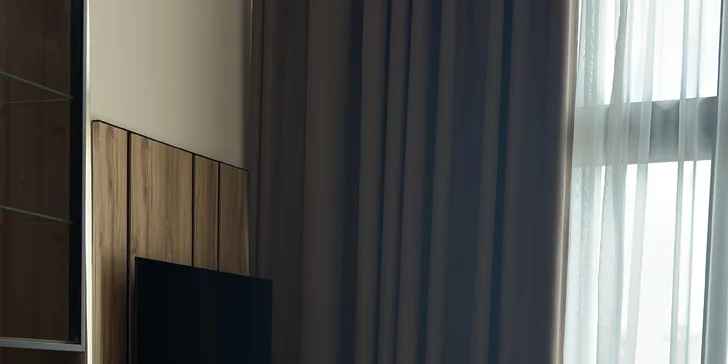 Televize a Wi-Fi připojení jsou samozřejmostí.
