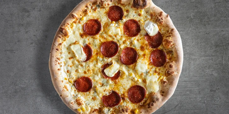 Pak už stačí jen předložit kód voucheru a vychutnat si pizzu dle výběru.