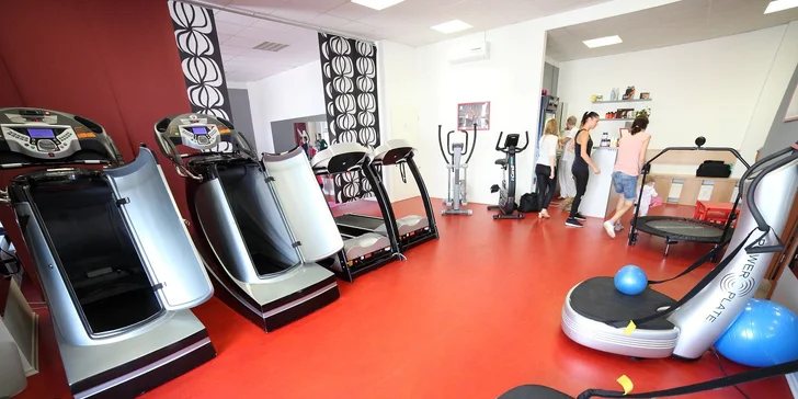 Kredit platí na Power Plate, Vacufit i do kardio zóny.