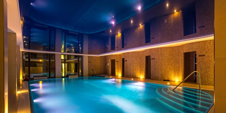 Zámok Lužec Spa & Wellness Resort**** ukrýva rozsiahle wellness centrum, do ktorého máte neobmedzený vstup.