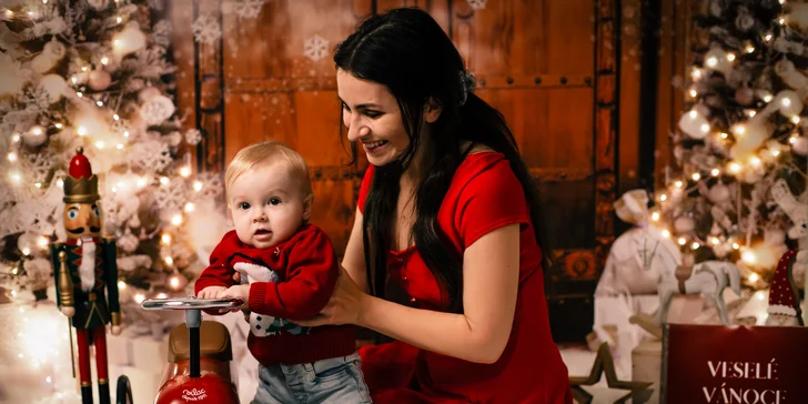 Na focení se můžete vydat až ve 4 osobách, případně s sebou vzít i domácího mazlíčka.