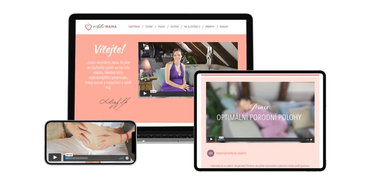 Program Ecstatic Mama – Spokojené mateřství vám pomůže posílit důvěru sama v sebe a ve vlastní tělo. 