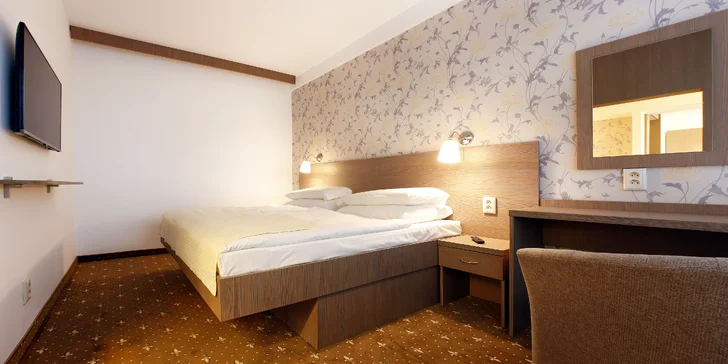 Hotel vám môže garantovať komfortné ubytovanie, rôznorodé gastronomické pochúťky a širokú ponuku wellness služieb.