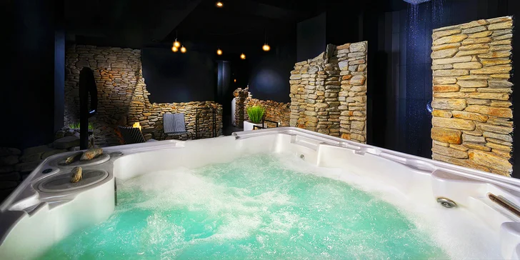 Môžete sa tešiť na relaxáciu v hotelovom wellness.