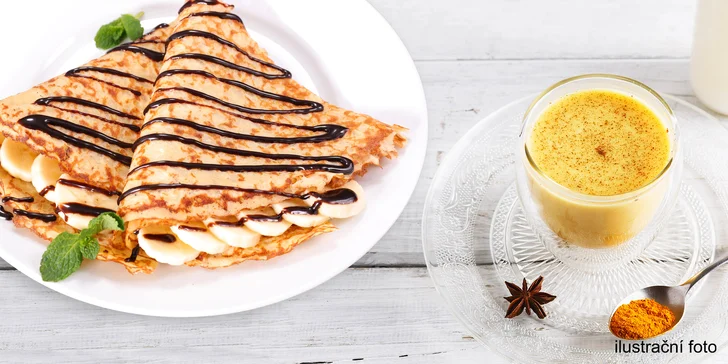 Palačinka a horký nápoj v raw & vegan baru: mlsání, co stojí za pochvalu