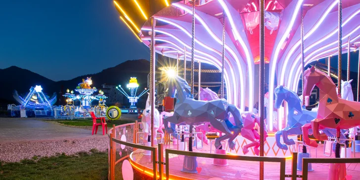 Celodenný vstup do FUN Center s neobmedzenými kolotočmi v Demänová Rezort