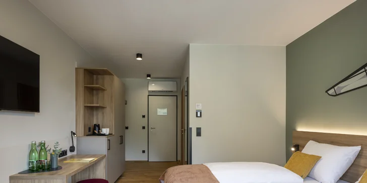 Nechýba televízia a Wi-Fi pripojenie.