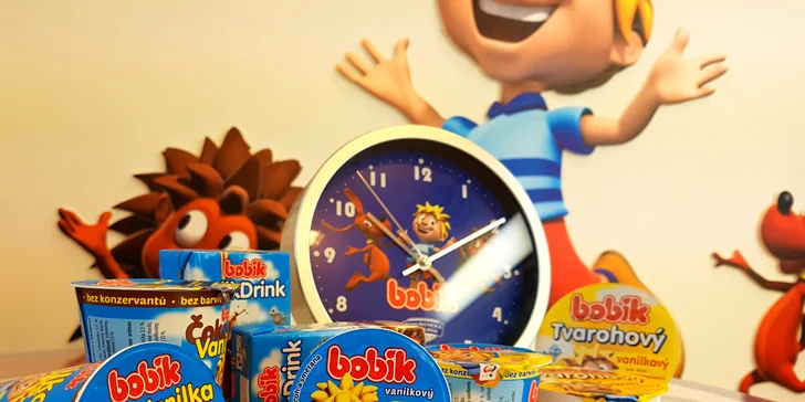 Dopřejte svým dětem balíček produktů s Bobíkem.