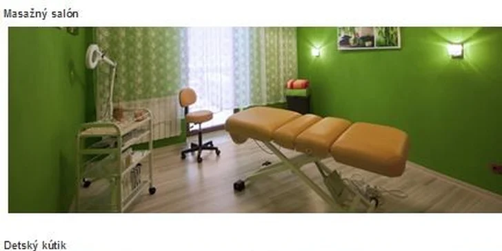 Wellness a dětský koutek