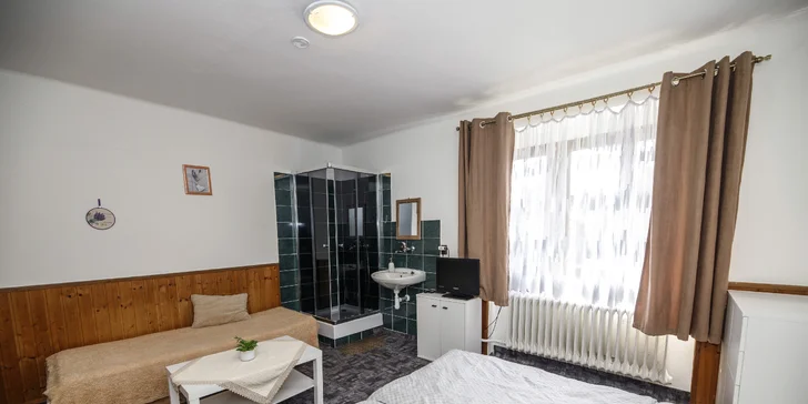 V celém hotelu je dostupné bezplatné připojení k Wi-Fi.