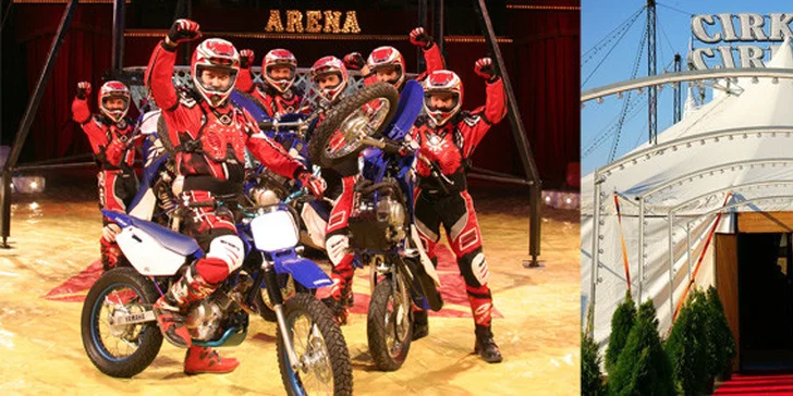 Pouze 150 Kč za vstupenku na věhlasnou mezinárodní cirkusovou show Cirkus Cirkus Classic. Vyražte s dětmi či přáteli, nasajte nevšední a neopakovatelnou atmosféru cirkusového šapitó a ušetřete 50%!