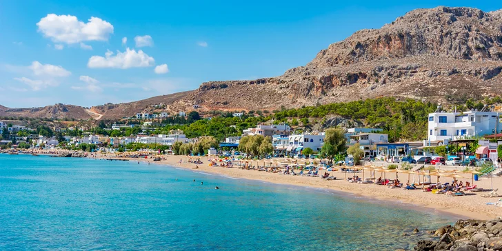 Letecký zájezd na Rhodos: Studia George´s bez stravy, 20 m od pláže