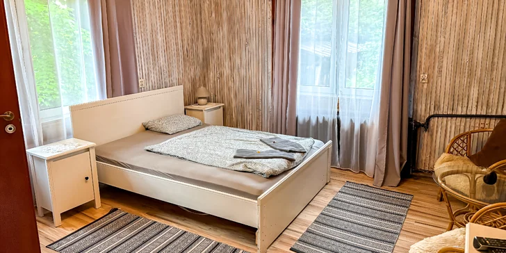 Čaká apartmánové ubytovanie pre dvoch alebo troch hostí.
