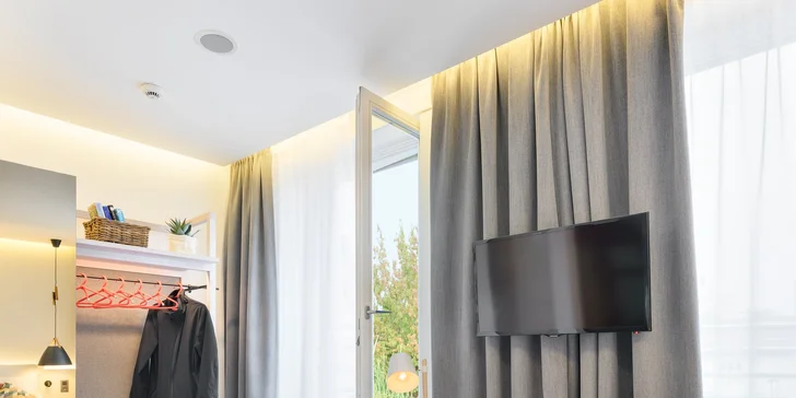 Hotel se nachází v samém centru Prahy. (Superior Double)