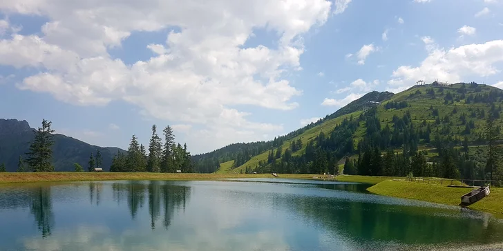 Při procházkách po této krásné krajině si vyčistíte hlavu (na fotografii jezero ve Fulseck-Dorfgasteinu).