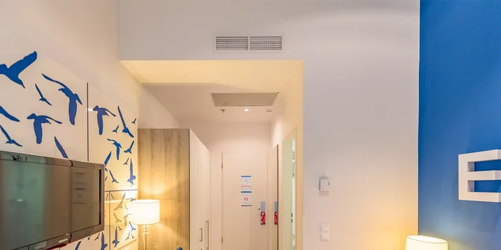 Hravý dizajn a veselé farby interiéru vás nadchnú už pri príchode. 