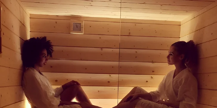 K dispozici je i sauna.