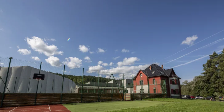 Milovníky sportu potěší velké sportovní zázemí hotelu.