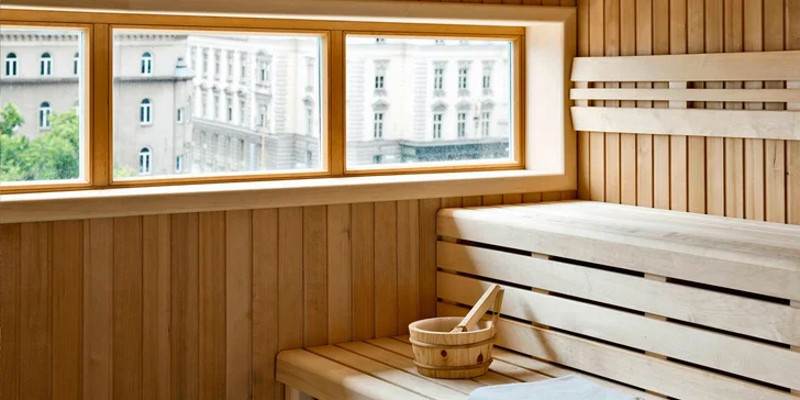 V ceně máte neomezený vstup do hotelového wellness centra.