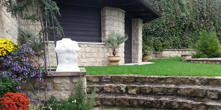 K pokoji náleží i vlastní koupelna se sprchou a toaletou, jistě vás také potěší set na přípravu kávy a čaje. 