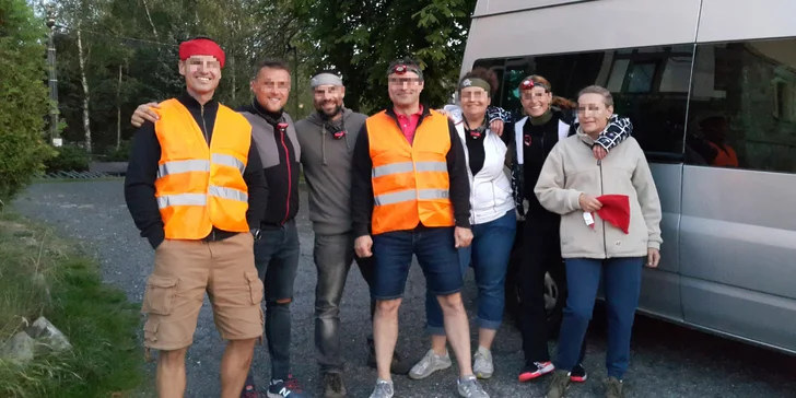 Sejdete se na předem smluveném místě, zkontrolují vám povolenou výbavu a sdělí všechna důležitá pravidla.