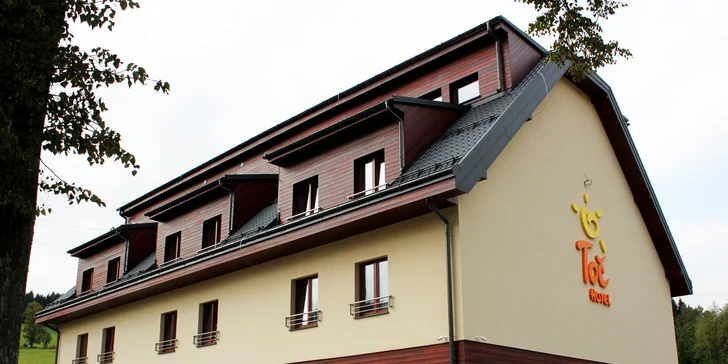 Hladovět nebudete, v hotelu Toč máte zajištěnou polopenzi.