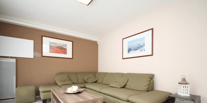 Apartmány sú novopostavené a štýlovo a komfortne vybavené