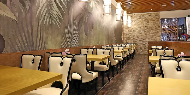 Voucher v hodnotě 500 Kč platí na celé menu. 