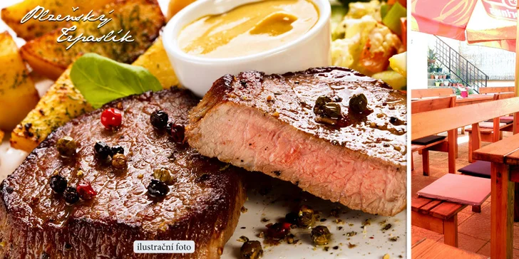 Steakové menu, které si sestavíte sami