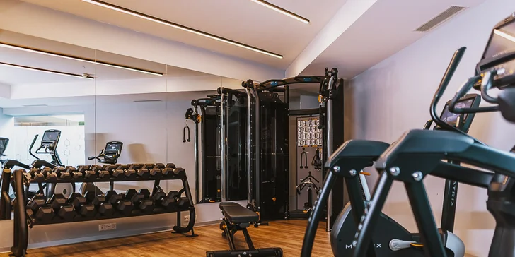 Môžete využiť aj hotelové fitness.