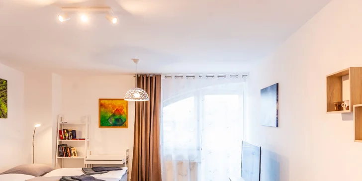 Zabydlíte se v dvou- nebo třílůžkovém apartmánu.