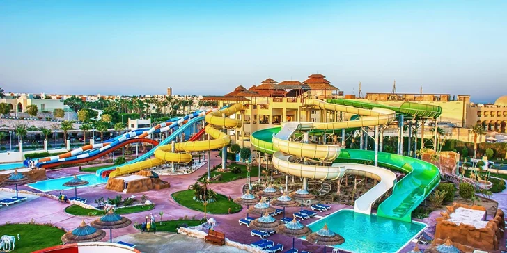 Zdarma můžete využívat i aquapark v sousedním hotelu.
