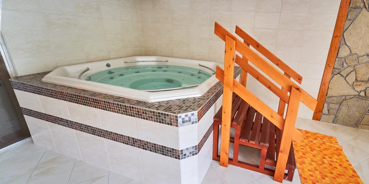 Budete si tu užívat odpočinek, sportování i relaxaci ve wellness.