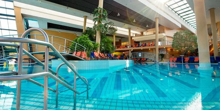 Nadupaný wellness pobyt pre 2-4 osoby: polpenzia, neobmedzený vstup do aquaparku aj zábavného centra pre deti i dospelých