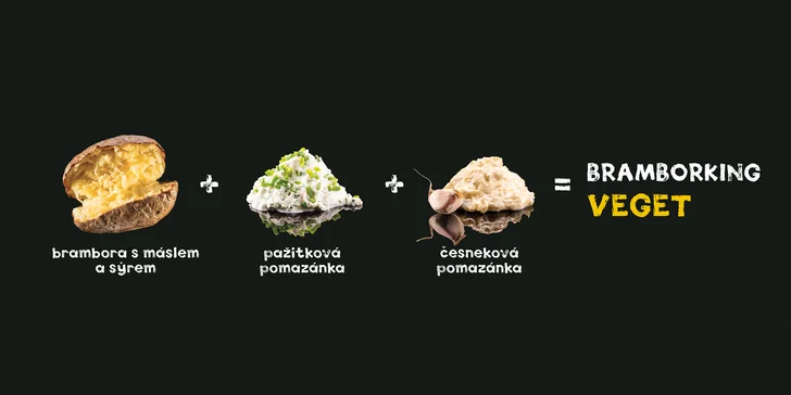 Bramboru si klidně můžete pořádně pomazat. 
