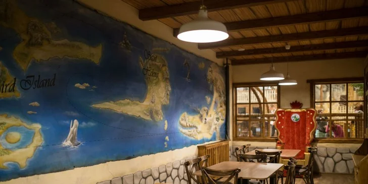 Nabrat síly můžete v místní restauraci, kde připravují pizzy, těstoviny i saláty.