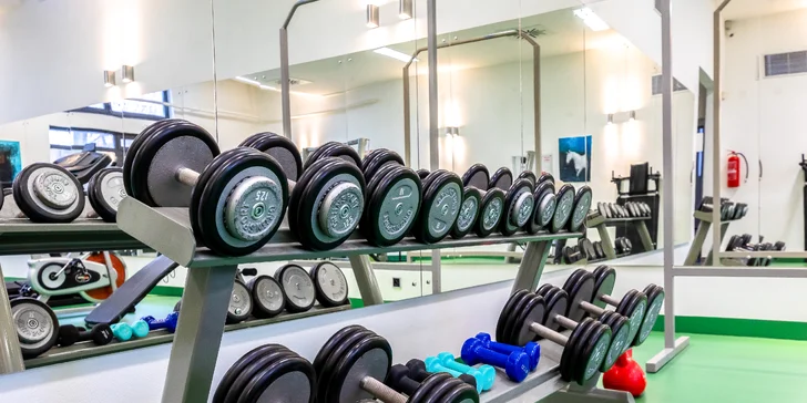 Fitness centrum budete mít k dispozici neomezeně