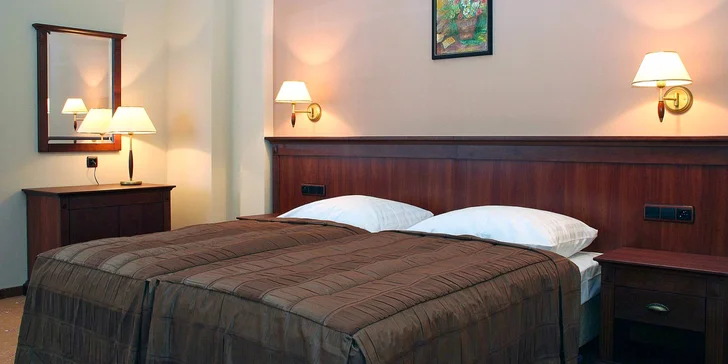 Ubytujete se třeba v pokoji Standard o velikosti 27 m².