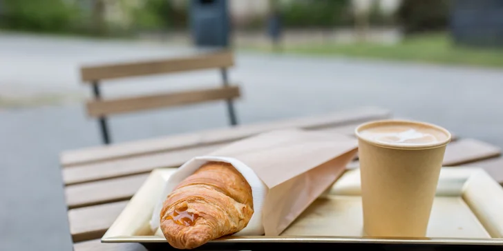Pistáciový krém v croissante patrí k najobľúbenejším voľbám zákazníkov.