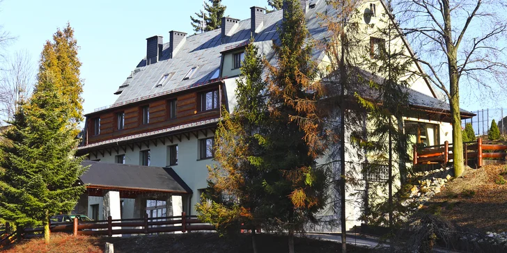 Green Hill Business & SPA se nachází v jednom z nejkrásnějších údolí Wisły - Dziechcinka.