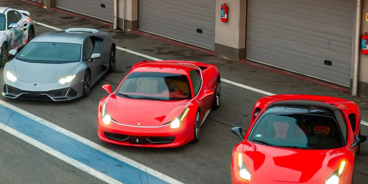 LAMBORGHINI HURACÁN a FERRARI 488 GTB