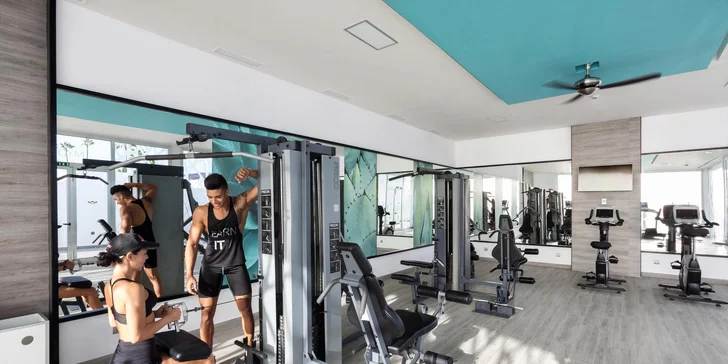 Zajít můžete i do fitness. 