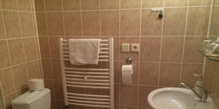 Každý pokoj disponuje vlastním sociálním zařízením.