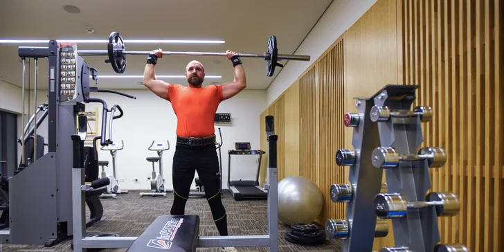 Najdete zde i skvěle vybavené fitness.