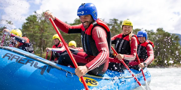 Vodní dobrodružství: rafting v údolí Ötztal či vstup do vodního areálu Water AREA 47