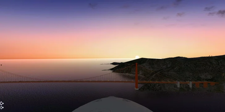 Vyletět si můžete nad slavné vězení Alcatraz nebo třeba do slunného Karibiku.