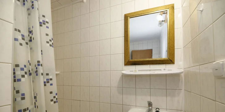 Koupelna je samozřejmost. 