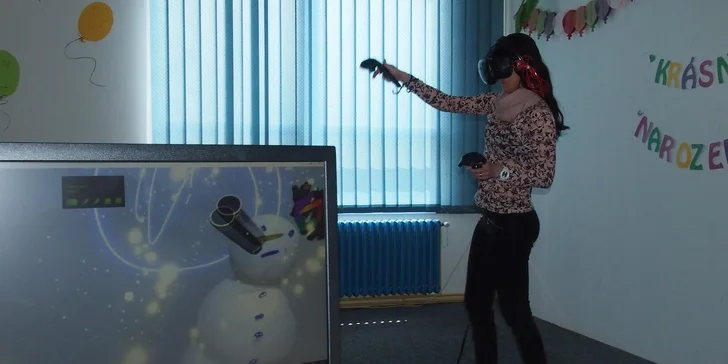Objevte kouzelný svět virtuální reality. 