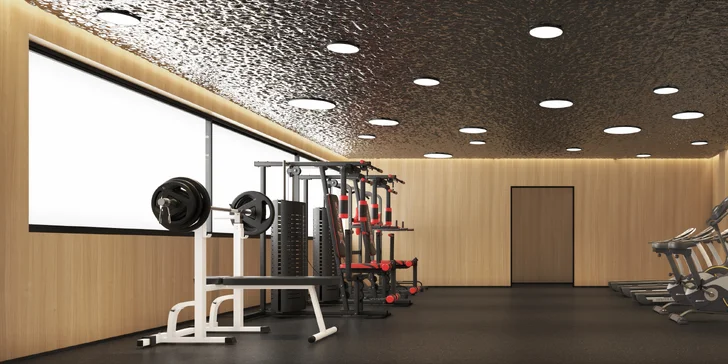 Neomezeně můžete využít hotelové fitness.