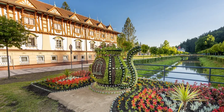 Lázeňské léto v Luhačovicích: polopenze,wellness, procedury i přehrada